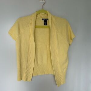 Short sleeve cardigan